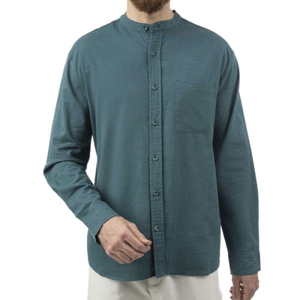 پیراهن آستین بلند لینن مردانه جوتی جینز JootiJeans کد 51531029